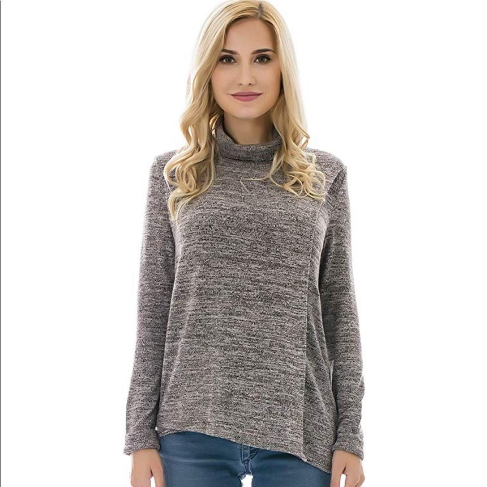 Cowlneck Nursing/Maternity Sweater